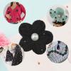 Crocheted Flower Patches, 25 Miniature Flowers view 3