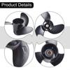 Outboard Propeller, 19.8 x 20.3 cm, Aluminum, for Mercury 4–6 HP, 3R1W64516-0 view 2