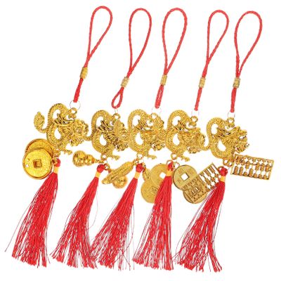 Alipis New Year Ornaments 10 pcs Dragon Design
