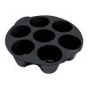 Silicone Muffin Pan Set | 7 Cupcake Molds for Air Fryer view 1