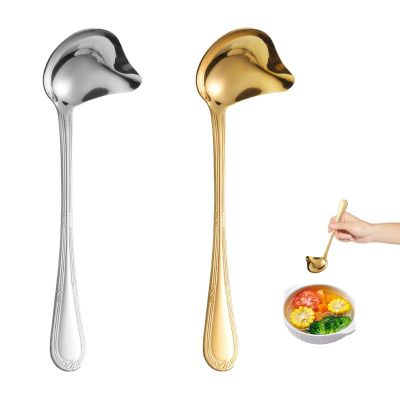 Stainless Steel Spoon Set 2-Piece Gold Silver