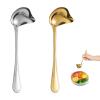 Stainless Steel Spoon Set 2-Piece Gold Silver view 1