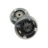 IUVYTA Scooter Wheel, Light-Up Wheel, 80 mm/100 mm/120 mm, PU Wheel for Skates (Black, 80 mm) view 1