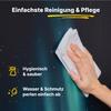 Solid Ivory Shower Back Wall – Matte Aluminum Panel 0.3 cm – Seamless & Waterproof – Easy-Care – 100 x 250 cm – Made in Germany view 3