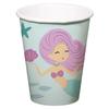 Folat Mermaid Magic Birthday Cups - 250 ml - 8 Pack view 1