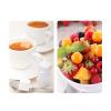 Stainless Steel Salad Spoon with Flower Handle view 4