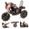 Gatuida Retro Iron Motorcycle Model, Brown view 3