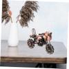 Gatuida Retro Iron Motorcycle Model, Brown view 4