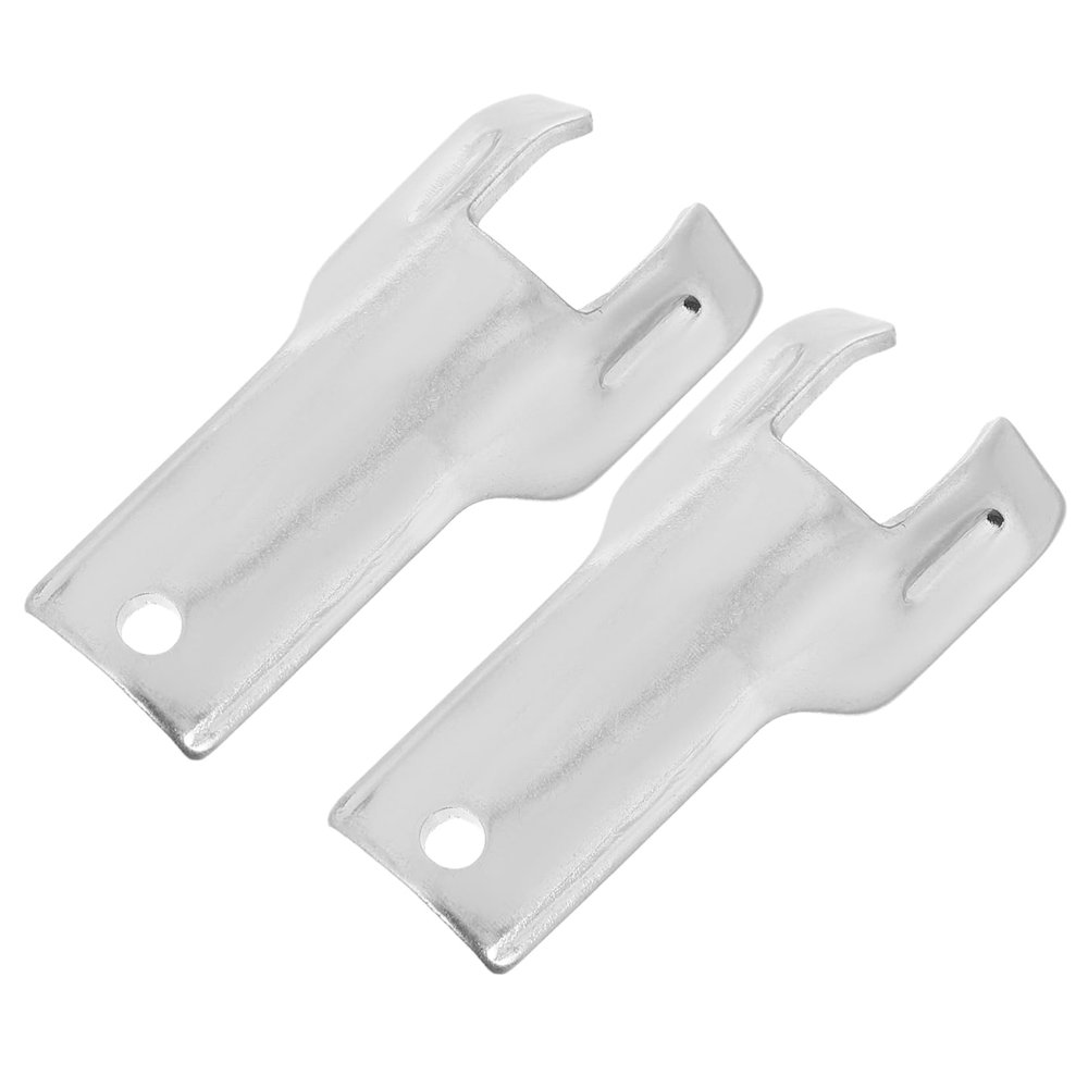 Steel Mouse Bait Station Keys, 2-Pack, Silver, Ergonomic Design
