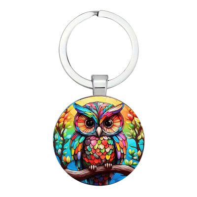 Owl Keychain - Cute Animal Keychain for Women