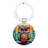 Owl Keychain - Cute Animal Keychain for Women view 1