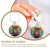 Owl Keychain - Cute Animal Keychain for Women view 2