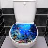 Bathroom Wall Stickers | Ocean Theme Toilet Seat Decal view 4