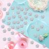 Crocheted Flower Appliqués, 40 Miniature Flowers view 4