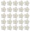 Crocheted Flower Appliqués, 25 Miniature Flowers view 1