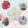 Crocheted Flower Appliqués, 25 Miniature Flowers view 3