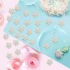 Crocheted Flower Appliqués, 25 Miniature Flowers view 4