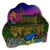 Luxembourg Souvenir Magnet 7 x 6 cm view 2