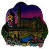 Luxembourg Souvenir Magnet 7 x 6 cm view 4