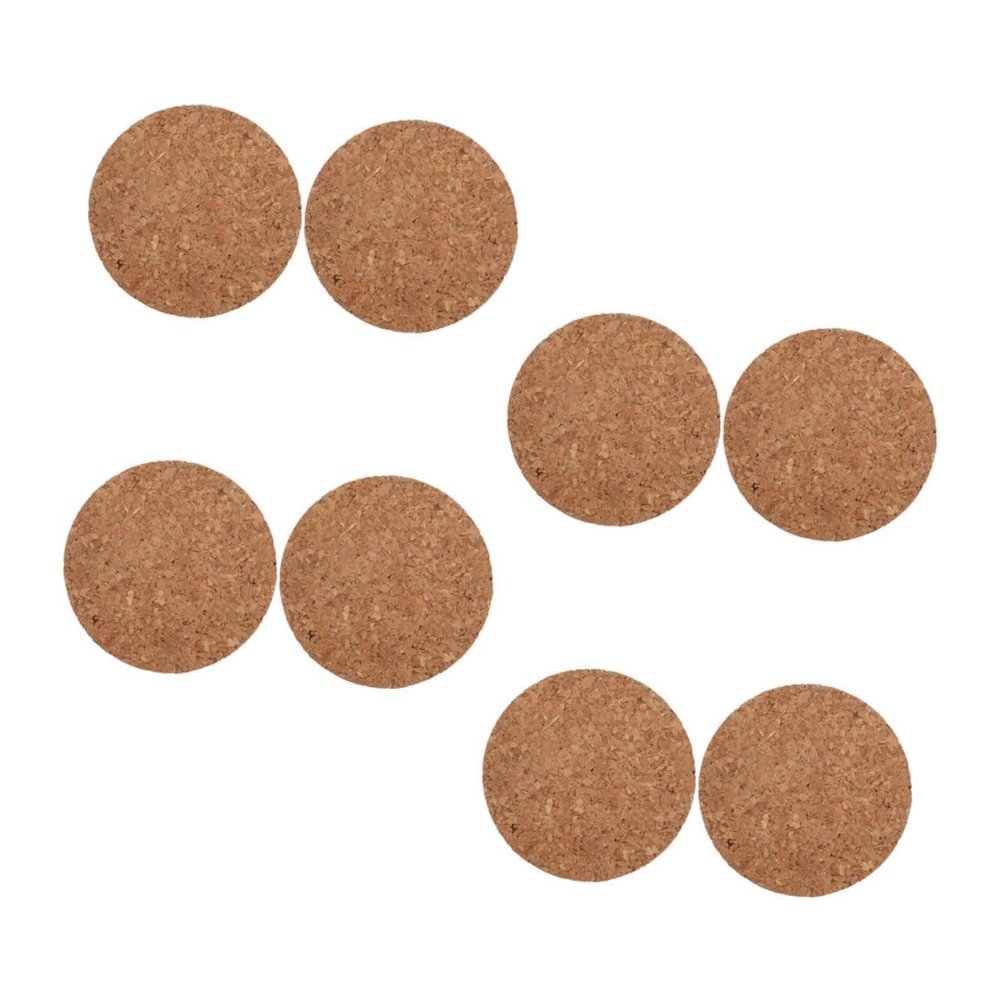 TOYANDONA 8-Piece Cork Lid Set for Glass Plant Containers