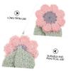 EXAOMBLE Flower Embroidered Patches for Clothing - 10 Pack Pink view 2