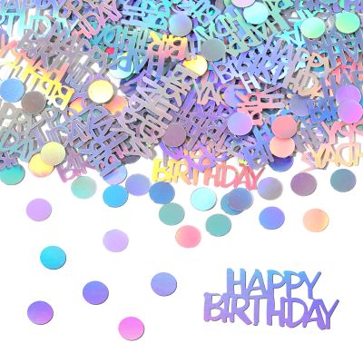 600 pcs Happy Birthday Confetti