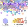 600 pcs Happy Birthday Confetti view 2