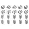 Sourcing Map M10 x 1.5 x 12 mm Stainless Steel Set Screws, 20-Pack view 1