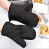 LNNXSZ Oven Mitt 1PC Portable Black Cotton Blend Thick Insulated Mitt (Pink) view 2