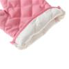 LNNXSZ Oven Mitt 1PC Portable Black Cotton Blend Thick Insulated Mitt (Pink) view 4