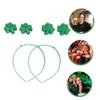 SOLUSTRE 2-Pack Patrick's Day Shamrock Headbands view 2