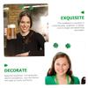 SOLUSTRE 2-Pack Patrick's Day Shamrock Headbands view 3