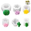 Menibeuty Silicone Flower Molds, 6pcs view 1