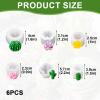 Menibeuty Silicone Flower Molds, 6pcs view 2