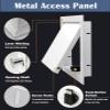 Drywall Access Panel with Push Latch, White, 18 x 20 in (45 x 50 cm) view 2