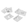 Tbest 6-Piece Anodized Aluminum Kayak Adapter Plates with O-Rings for Feelfree Johnny Boats and 3 Waters Kayaks view 2