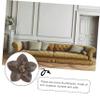 Veemoon 60-Piece Plum Blossom Iron Upholstery Tacks for Sofas, Beds, Woodwork, and Walls view 4