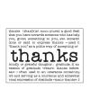 Vaessen Creative Thanks Embossing Folder 14.6 x 10.7 cm view 1