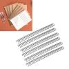 SEAFRONT 50-Pack 19 mm Twin Loop Binding Wires, 3:1 Pitch, Black view 2