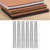 SEAFRONT 50-Pack 19 mm Twin Loop Binding Wires, 3:1 Pitch, Black view 3
