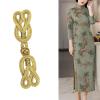 Handcrafted Chinese Knot Button Frog Closure view 2