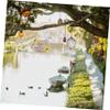 VALICLUD Yellow Hanging Ornament with Smooth Edges view 2