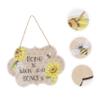 VALICLUD Yellow Hanging Ornament with Smooth Edges view 4
