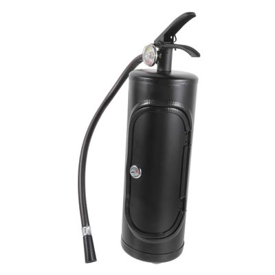 LIGIGWASH Iron Fire Extinguisher Wine Case, Mini Bar for Christmas Events