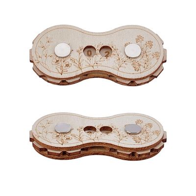 nbeads 2-Pack Wooden Row Counters