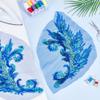 NBEADS 2-Pack Phoenix Tail Embroidery Patch view 4