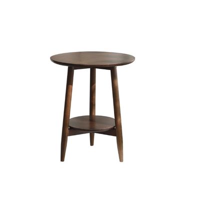 FAJNUZI2024 Minimalist Movable Coffee Side Table, Brown