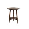 FAJNUZI2024 Minimalist Movable Coffee Side Table, Brown view 1