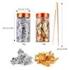 Lwuey Imitation Gold & Silver Leaf Flakes view 2