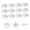Laboratory Sample Weighing Dishes with Handles, 100 pcs., 42 mL, Aluminum Foil view 3